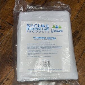 NWT Twin Size Waterproof Mattress Protector 39”X75” With Anchor Bands